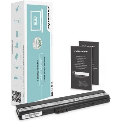Batterie Movano pour Asus A40 A42 A52 K42 4400mAh - Batterie - Publicité Batterie Movano pour Asus A40 A42 A52 K42 4400mAh - Batterie - Publicité