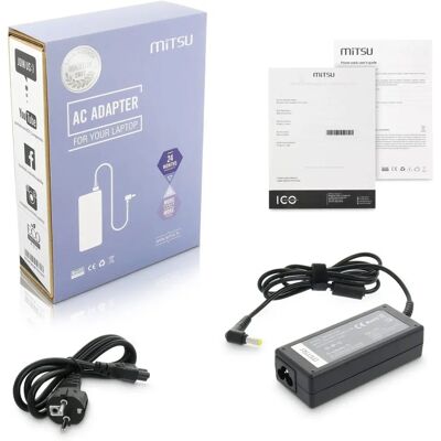 Mitsu 19V 3.42A 65W Laptop-Netzteil - Für Acer, Packard Bell Mitsu 19V 3.42A 65W Laptop-Netzteil - Für Acer, Packard Bell