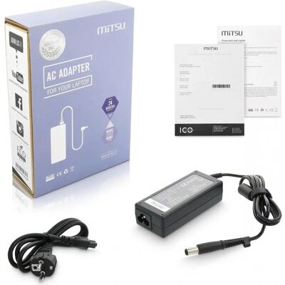 Mitsu ZM/HP18535P - Laptop Netzteil - 65W - Schwarz Mitsu ZM/HP18535P - Laptop Netzteil - 65W - Schwarz