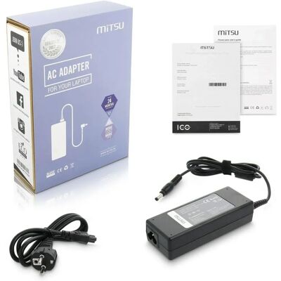 Mitsu 19V 75W Laptop-Ladegerät - Toshiba, Compaq, Hp, Asus Mitsu 19V 75W Laptop-Ladegerät - Toshiba, Compaq, Hp, Asus