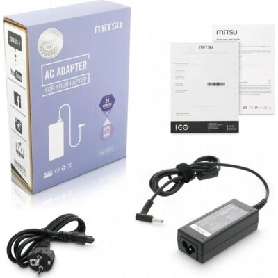 Mitsu HP195231 Alimentatore - 45W, Nero Mitsu HP195231 Alimentatore - 45W, Nero