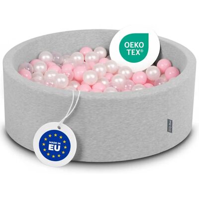KiddyMoon 90x30cm/300 Balles Piscine pour Bébé - Publicité KiddyMoon 90x30cm/300 Balles Piscine pour Bébé - Publicité