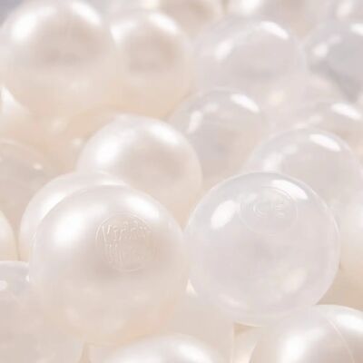 KiddyMoon 100 Sfere di Plastica 7cm - Morbide, Colorate, Made in EU KiddyMoon 100 Sfere di Plastica 7cm - Morbide, Colorate, Made in EU
