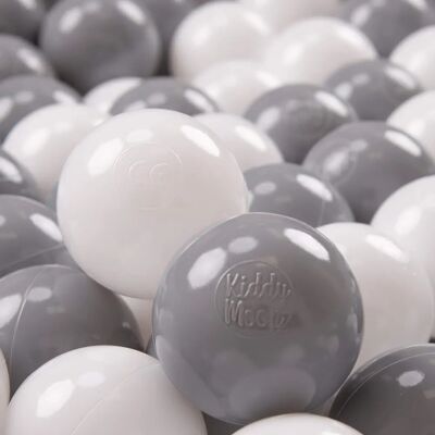 Kiddymoon 7CM Balles en Plastique Colorées - Sûres pour Enfants - Publicité Kiddymoon 7CM Balles en Plastique Colorées - Sûres pour Enfants - Publicité
