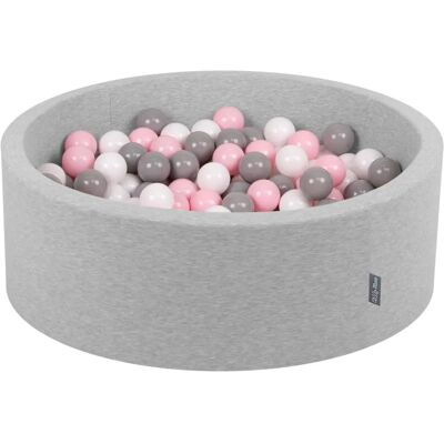 KiddyMoon 90x30cm/300 Piscine à Boules - Mousse, Sécurisée, Multicolore - Publicité KiddyMoon 90x30cm/300 Piscine à Boules - Mousse, Sécurisée, Multicolore - Publicité
