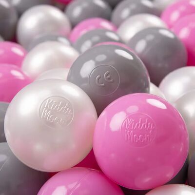 Kiddymoon 700 ∅ 7cm Kolorowe Plastikowe Kulki do Basenu - Certyfikat CE - 50-700 sztuk Kiddymoon 700 ∅ 7cm Kolorowe Plastikowe Kulki do Basenu - Certyfikat CE - 50-700 sztuk