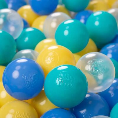 KiddyMoon Miękkie plastikowe piłki - 200 sztuk - 6cm - Wielokolorowe KiddyMoon Miękkie plastikowe piłki - 200 sztuk - 6cm - Wielokolorowe