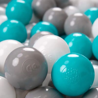 Kiddymoon 1200 ∅ 6Cm Balles en Plastique pour Piscine - Sécurisées & Certifiées - Publicité Kiddymoon 1200 ∅ 6Cm Balles en Plastique pour Piscine - Sécurisées & Certifiées - Publicité