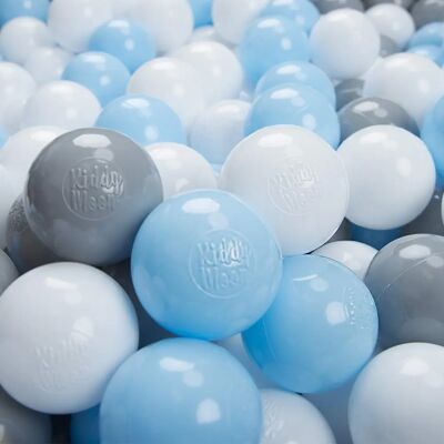 Palline da Gioco KiddyMoon - Plastica Morbida, 6cm, Colorate, Made in EU Palline da Gioco KiddyMoon - Plastica Morbida, 6cm, Colorate, Made in EU