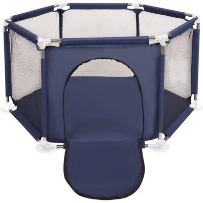 KS-100X - niebieski - 63x64 cm - kojec dla dzieci KS-100X - niebieski - 63x64 cm - kojec dla dzieci