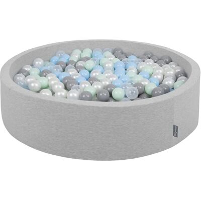 KIDDYMOON - 120X30cm/600 Kulki ∅ 7CM Basen na kulki - Sensoryczny i Zabawa KIDDYMOON - 120X30cm/600 Kulki ∅ 7CM Basen na kulki - Sensoryczny i Zabawa