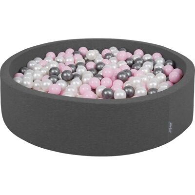 KIDDYMOON Piscine à Boules 120x30cm - 600 Boules pour Enfants - Publicité KIDDYMOON Piscine à Boules 120x30cm - 600 Boules pour Enfants - Publicité