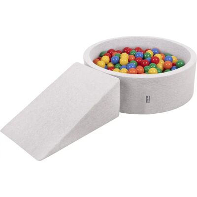 KiddyMoon Aire de Jeu en Mousse - Ensemble Doux avec Piscine à Boules, Blocs en Mousse, 200 Balles - Publicité KiddyMoon Aire de Jeu en Mousse - Ensemble Doux avec Piscine à Boules, Blocs en Mousse, 200 Balles - Publicité