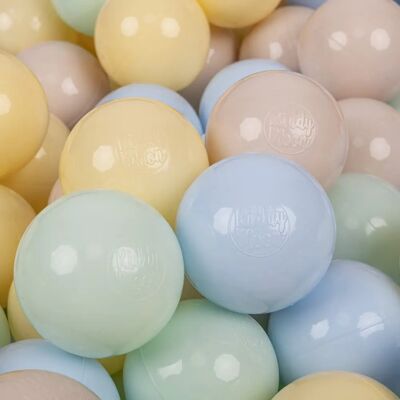 KIDDYMOON - 300 Balls - 7 cm - Plastikowe kule KIDDYMOON - 300 Balls - 7 cm - Plastikowe kule