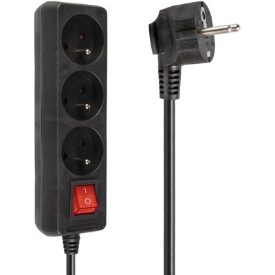 Libox - LB0081B-5 - 3 Steckdosen - 5 m - Steckdosenleiste Libox - LB0081B-5 - 3 Steckdosen - 5 m - Steckdosenleiste