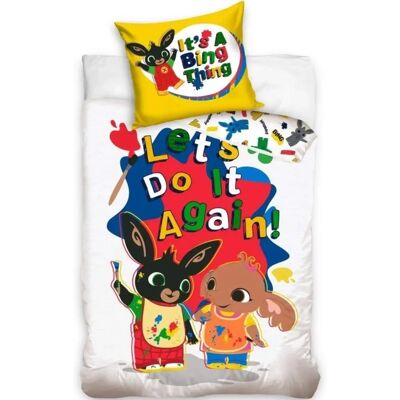 Bing Katoenen Dekbedovertrek - Kinderbeddengoed Bing Katoenen Dekbedovertrek - Kinderbeddengoed