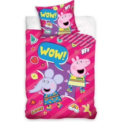 Peppa Pig - Mouse Love - Dekbedovertrek Peppa Pig - Mouse Love - Dekbedovertrek