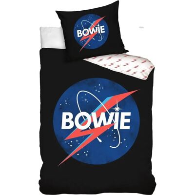 David Bowie Single Cotton Duvet Cover - European Size David Bowie Single Cotton Duvet Cover - European Size