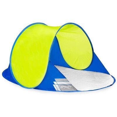 Spokey ALTUS Outdoor-Bildschirm - Blau-Gelb - Selbstaufrollbar, Wasserdicht, Leicht Spokey ALTUS Outdoor-Bildschirm - Blau-Gelb - Selbstaufrollbar, Wasserdicht, Leicht
