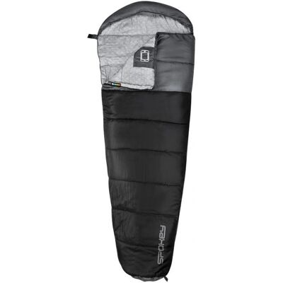 Spokey NORDIC 250 Schlafsack - Mumie, 3-Saisons, Schwarz Spokey NORDIC 250 Schlafsack - Mumie, 3-Saisons, Schwarz