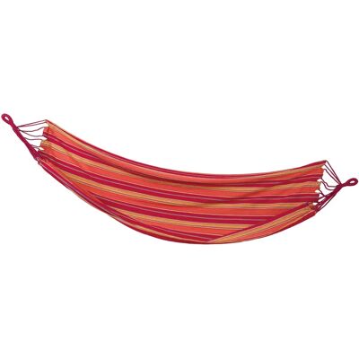 Spokey IPANEMA Hängematte - Baumwolle Rot-Orange - 200x100 cm - Belastbar bis 120 kg Spokey IPANEMA Hängematte - Baumwolle Rot-Orange - 200x100 cm - Belastbar bis 120 kg