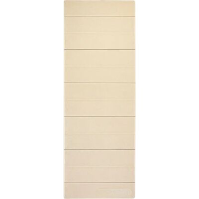 Ekologiczna składana mata do ćwiczeń Spokey Lucy - 180x60cm, Biała Ekologiczna składana mata do ćwiczeń Spokey Lucy - 180x60cm, Biała