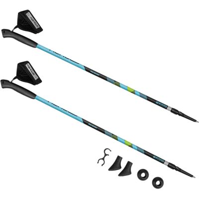 Spokey Meadow Blau-Grün Nordic Walking Stöcke - 2-teilig Spokey Meadow Blau-Grün Nordic Walking Stöcke - 2-teilig