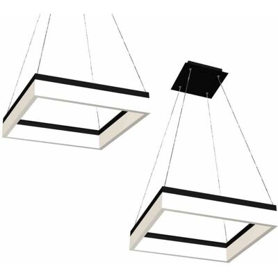 Lampa sufitowa Milagro NERO LED - Kwadratowa 32W 4000K Lampa sufitowa Milagro NERO LED - Kwadratowa 32W 4000K