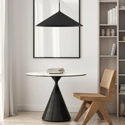 Capital Schwarze Pendelleuchte - Höhenverstellbar - Kegelform Capital Schwarze Pendelleuchte - Höhenverstellbar - Kegelform