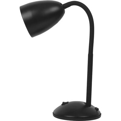 LOGIC Czarna Lampka Biurkowa - Regulowany E27 Nowoczesny Minimalizm LOGIC Czarna Lampka Biurkowa - Regulowany E27 Nowoczesny Minimalizm