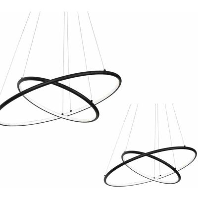 Suspension Milagro Orion Black - LED 53W réglable - Publicité Suspension Milagro Orion Black - LED 53W réglable - Publicité