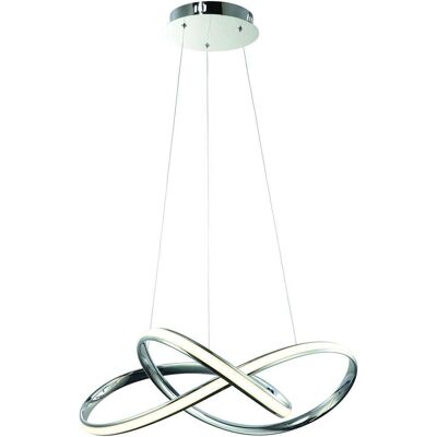 Lámpara Colgante Chrome Cappio de Milagro - Luz LED Moderna Lámpara Colgante Chrome Cappio de Milagro - Luz LED Moderna