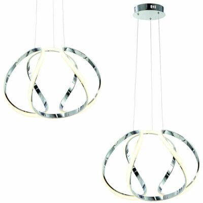 Lampe Suspendue Globe Milagro - LED 50W, Réglable - Publicité Lampe Suspendue Globe Milagro - LED 50W, Réglable - Publicité