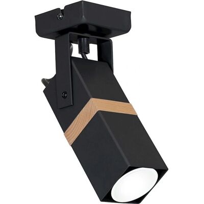 Milagro VIDAR Lampada da Parete - Nero Minimalista Milagro VIDAR Lampada da Parete - Nero Minimalista