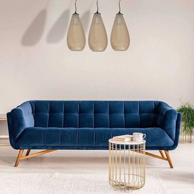 Lampe Suspendue Milagro Petra - 3 Lumières, Ambre - Type de Produit - Publicité Lampe Suspendue Milagro Petra - 3 Lumières, Ambre - Type de Produit - Publicité