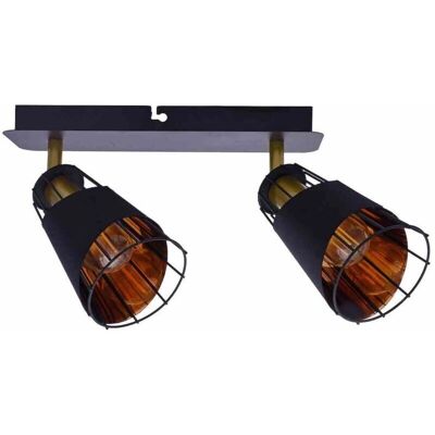 Lampe Plafond Milagro Rick - Moderne, 2 Points Lumière - Publicité Lampe Plafond Milagro Rick - Moderne, 2 Points Lumière - Publicité