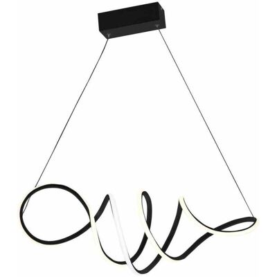 Milagro Loca Schwarze 56W LED Pendelleuchte - Hängeleuchte Milagro Loca Schwarze 56W LED Pendelleuchte - Hängeleuchte