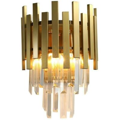 Lámpara de Pared Milagro Aspen Oro 2xE14 - Aplique Lámpara de Pared Milagro Aspen Oro 2xE14 - Aplique