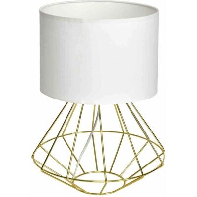 Milagro Lupo Biało/Złota Lampa Podłogowa - Lampa Podłogowa Milagro Lupo Biało/Złota Lampa Podłogowa - Lampa Podłogowa