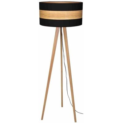 Lampa stojąca Milagro z naturalnego drewna, regulowana E27 - Lampa stojąca Lampa stojąca Milagro z naturalnego drewna, regulowana E27 - Lampa stojąca