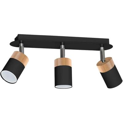 Lampada a Soffitto Nera Milagro MLP6304 - Luce da Soffitto Lampada a Soffitto Nera Milagro MLP6304 - Luce da Soffitto