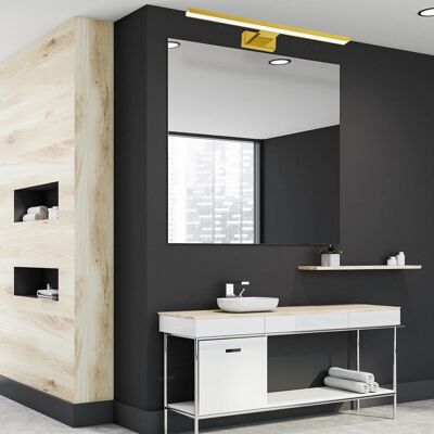 Lámpara de Pared Milagro Shine Dorado 80cm 15W LED Lámpara de Pared Milagro Shine Dorado 80cm 15W LED