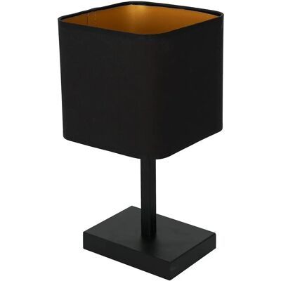 Lampe de Table Napoli de Milagro - Noir/Or - Design Moderne - Publicité Lampe de Table Napoli de Milagro - Noir/Or - Design Moderne - Publicité
