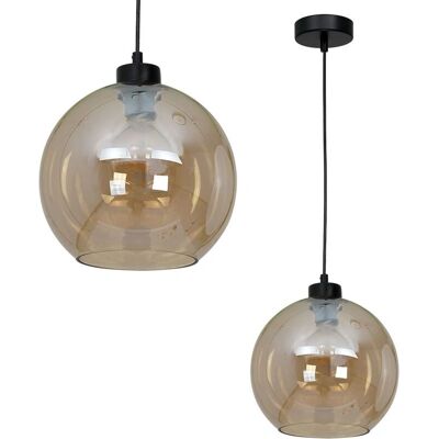 Suspension Amber Milagro Sofia - Lampe Suspendue - Publicité Suspension Amber Milagro Sofia - Lampe Suspendue - Publicité