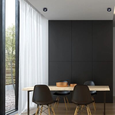 Milagro Nusa Einbauleuchte - Modern Geometrische Schwarze Beleuchtung Milagro Nusa Einbauleuchte - Modern Geometrische Schwarze Beleuchtung