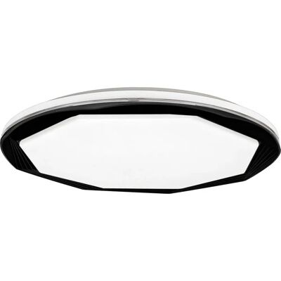 Milagro Optima Noir 52W LED Plafond - Plafond - Publicité Milagro Optima Noir 52W LED Plafond - Plafond - Publicité
