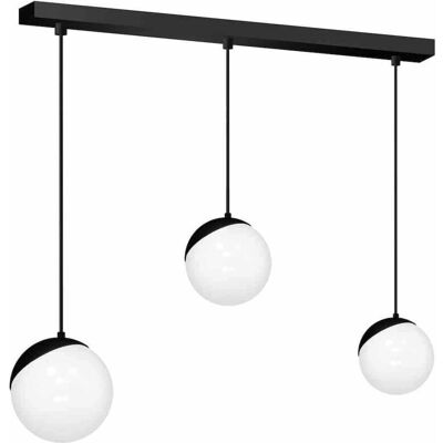 Lampada sospesa nera Milagro SFERA - Lampada a sospensione Lampada sospesa nera Milagro SFERA - Lampada a sospensione