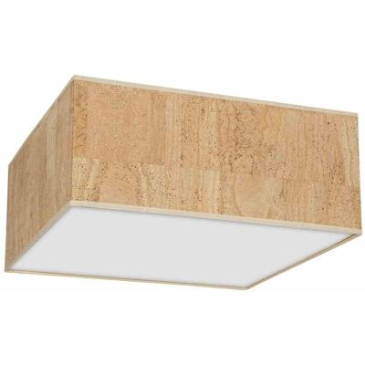 Milagro liège Blanc/ liège 3xE27 Plafond Lamp - Luminaire de plafond - Publicité Milagro liège Blanc/ liège 3xE27 Plafond Lamp - Luminaire de plafond - Publicité