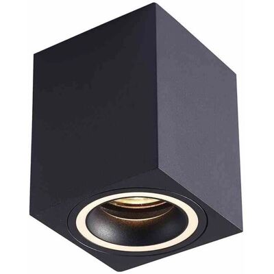 Milagro BIMA Carré Noire LED Plafond Light - Plafond Light - Publicité Milagro BIMA Carré Noire LED Plafond Light - Plafond Light - Publicité