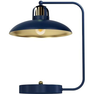 Lampa biurkowa Milagro Felix Granatowy/Złoty - Lampka biurkowa Lampa biurkowa Milagro Felix Granatowy/Złoty - Lampka biurkowa